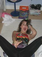 girls in spandex shorts