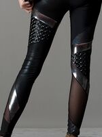 black spandex shorts