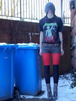 girls in spandex shorts