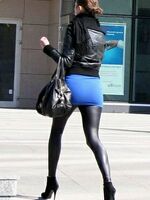 black spandex shorts