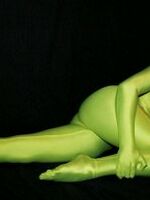 girls in spandex shorts