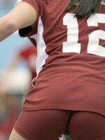 ebony booty in spandex