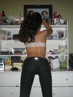 girls in spandex shorts