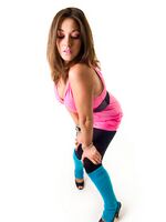black spandex shorts