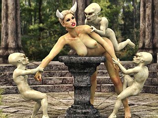 3d monster sex